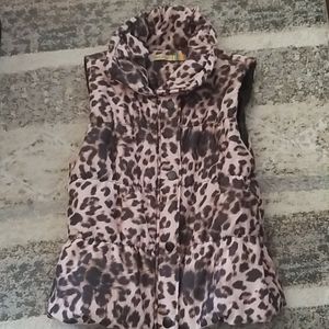 True Grit leopard vest